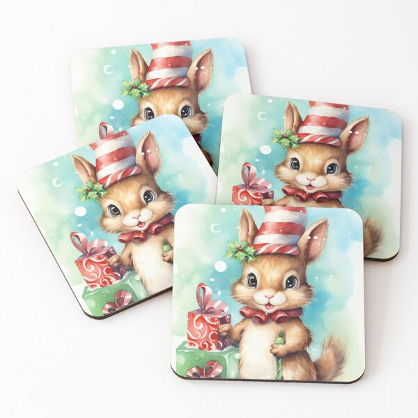 Item preview, Festive Nutcracker Squirrel designed and sold by cute-animals99.