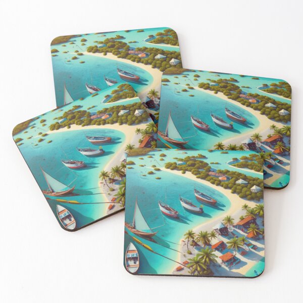 Item preview, Gili Islands Beaches designed and sold by ArtsDestination.
