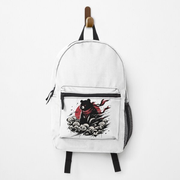 Item preview, Cool Ninja Panda Bear Japanese Retro Vintage Style designed and sold by TomFrontierArt.