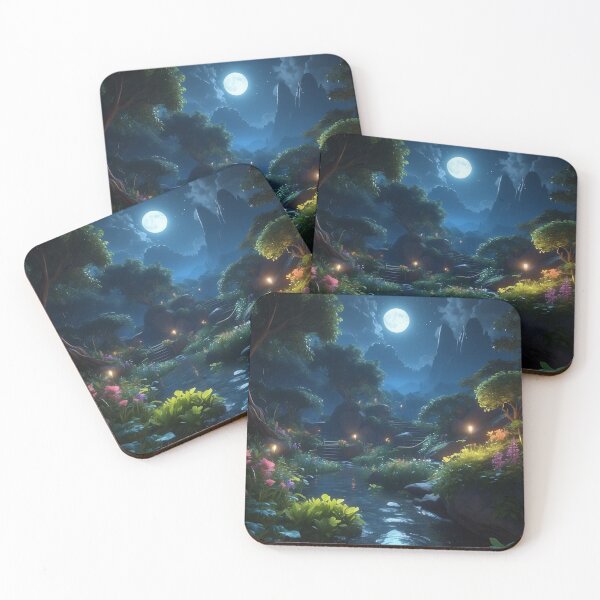Item preview, 001 A Tranquil Night in Nature's Wonder designed and sold by Alexis Art Collection.