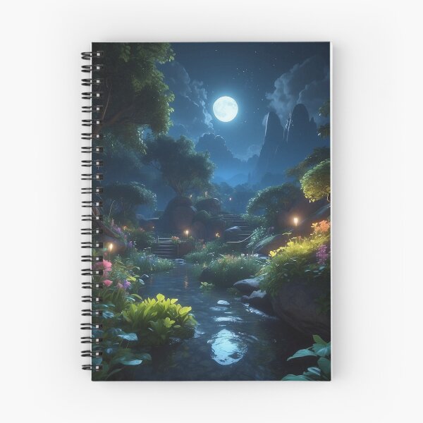 Item preview, 001 A Tranquil Night in Nature's Wonder designed and sold by Alexis Art Collection.