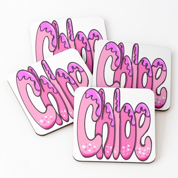 Item preview, Chloe Top 10 best personalised gifts personalised,personalized name in purple with floral border - custom name designed and sold by Artonmytee.