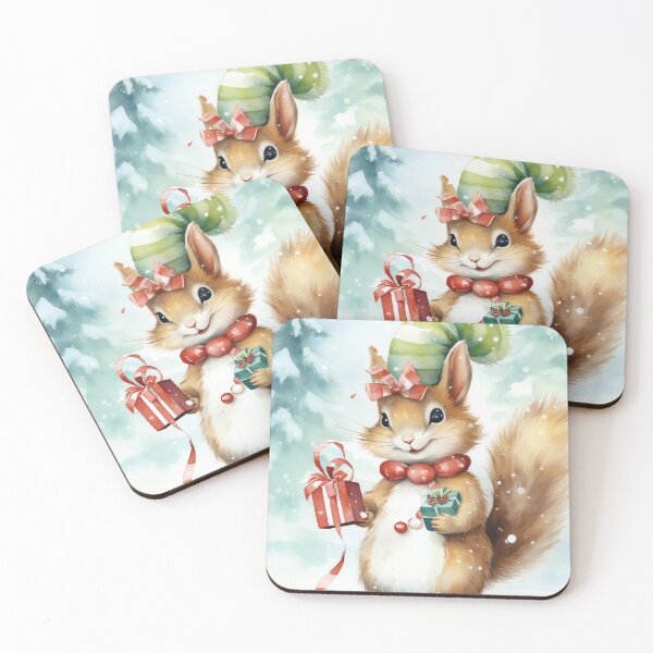 Item preview, Festive Nutcracker Squirrel designed and sold by cute-animals99.