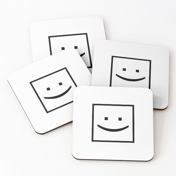 Item preview, Smile Square Vertical Black :) designed and sold by Daikon.