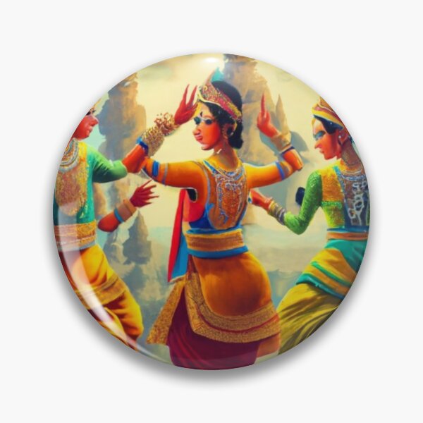 Item preview, Apsara dancers designed and sold by ArtsDestination.