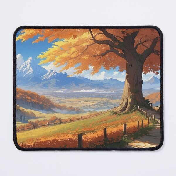 Item preview, 001 Autumn Landscape Illustration designed and sold by Alexis Art Collection.