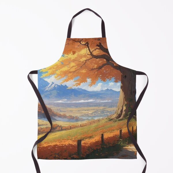Item preview, 001 Autumn Landscape Illustration designed and sold by Alexis Art Collection.