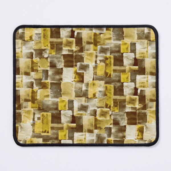 Item preview, Geometric soft watercolor yellow designed and sold by Alessandro Remo Mazzoni Remotextiles.