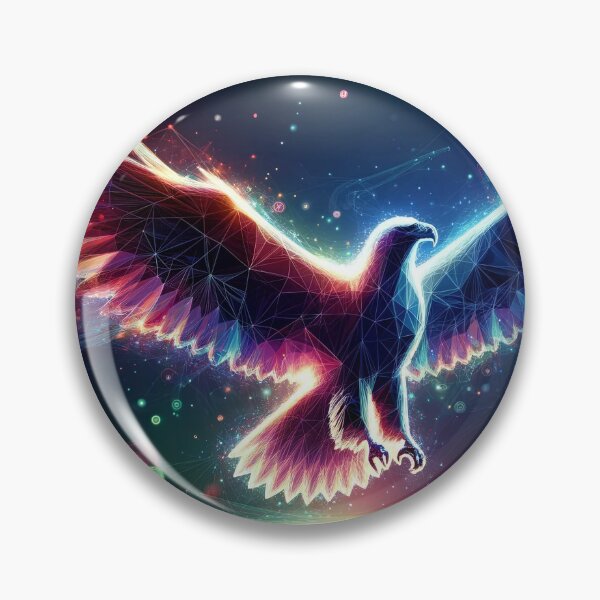 Item preview, Spectral Wings: Neon Eagle Ascension designed and sold by Nick Seidel.