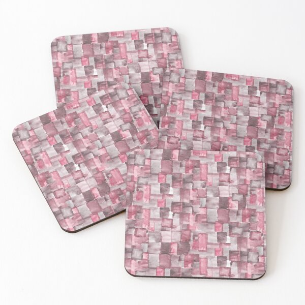 Item preview, Copy of Geometric soft watercolor pink	 designed and sold by Alessandro Remo Mazzoni Remotextiles.