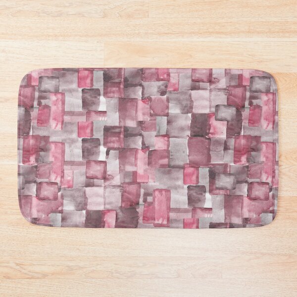 Item preview, Copy of Geometric soft watercolor pink	 designed and sold by Alessandro Remo Mazzoni Remotextiles.