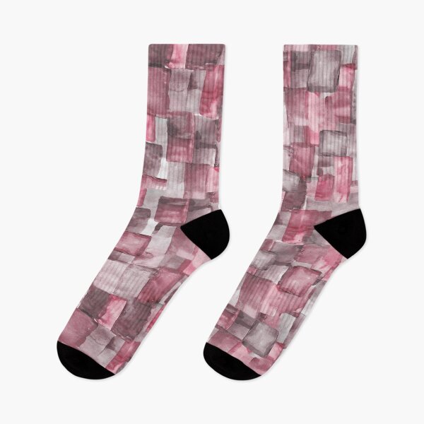 Item preview, Copy of Geometric soft watercolor pink	 designed and sold by Alessandro Remo Mazzoni Remotextiles.