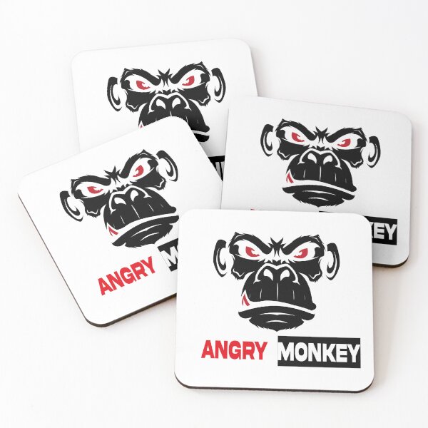 Item preview, Angry Monkey International Monkey Day Gorilla Lovers Gift designed and sold by AstroShop1.