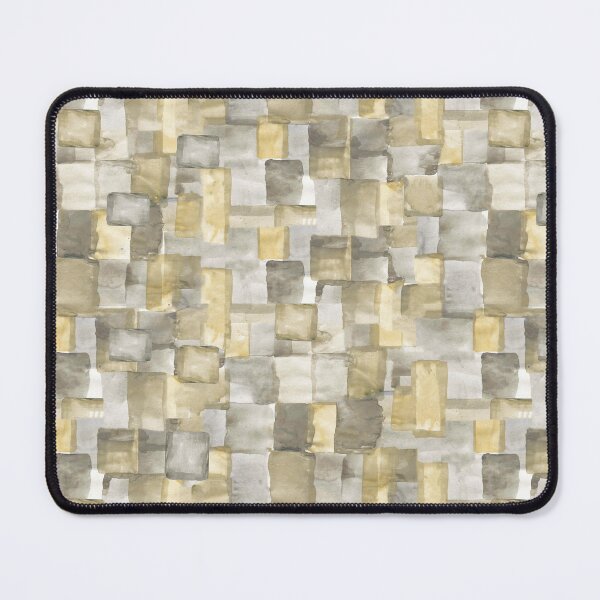 Item preview,  Geometric soft watercolor	yellow designed and sold by Alessandro Remo Mazzoni Remotextiles.