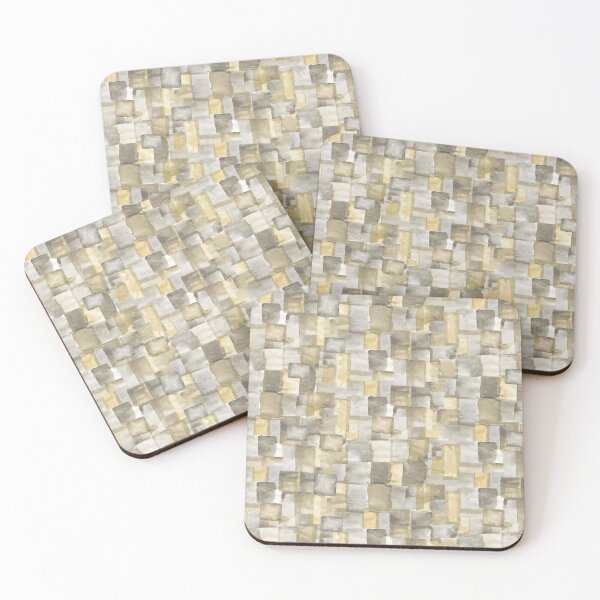 Item preview,  Geometric soft watercolor	yellow designed and sold by Alessandro Remo Mazzoni Remotextiles.