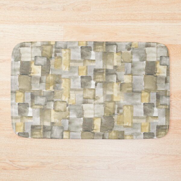 Item preview,  Geometric soft watercolor	yellow designed and sold by Alessandro Remo Mazzoni Remotextiles.