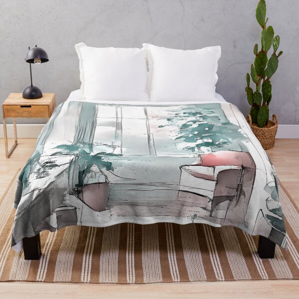 Item preview, Armonía Aquarelle: Paisaje interior designed and sold by ElliOzy.