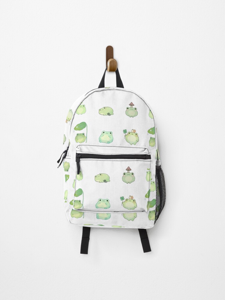 Thumbnail 1 of 3, Backpack, Little Frog Sticker Pack designed and sold by Almendra21.