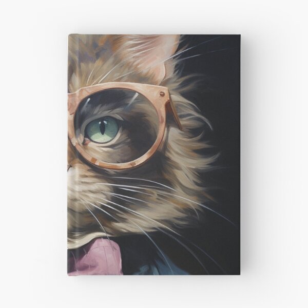 Item preview, Cat Wearing Spectacles designed and sold by whitecat23.