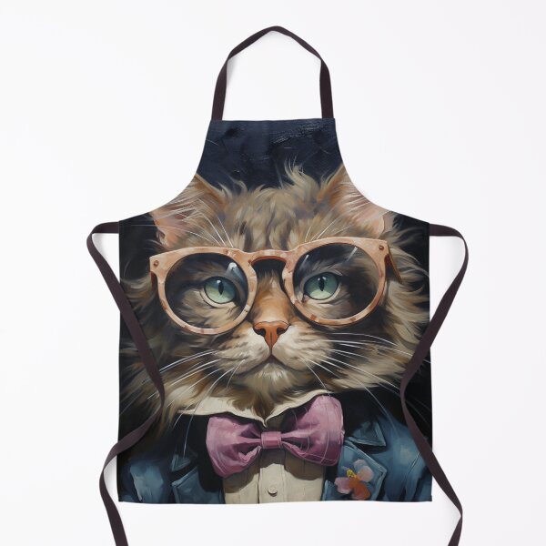 Item preview, Cat Wearing Spectacles designed and sold by whitecat23.