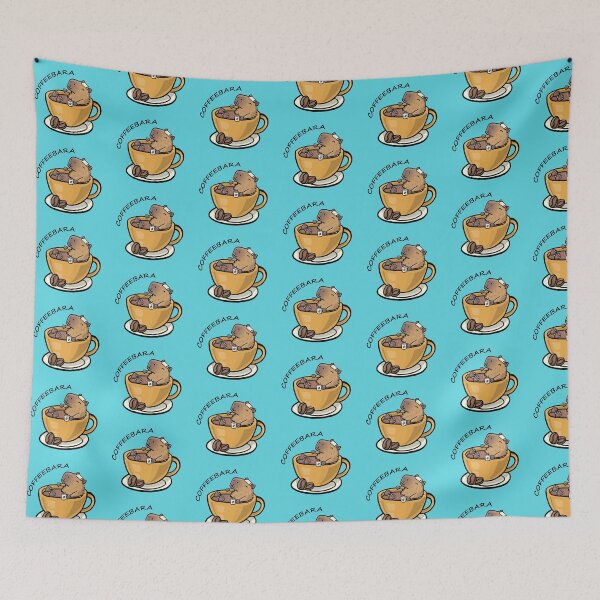 Item preview, Capybara in a Coffee Cup / Cute & Funny Coffeebara designed and sold by impressionofmel.