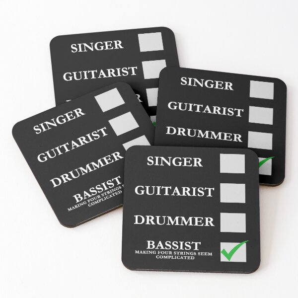 Item preview, Bassist making four strings seem complicated - Bass player sarcastic design designed and sold by wholigans.