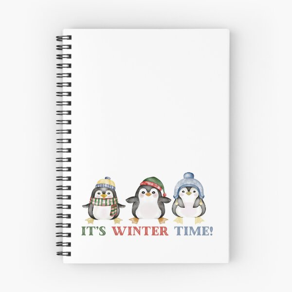 Item preview, It's Winter Time Three Penguins in Winter Outfits designed and sold by moniowate.