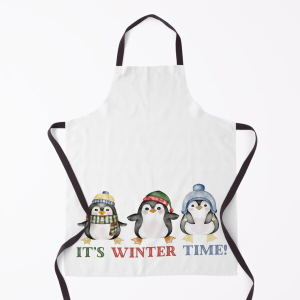 Item preview, It's Winter Time Three Penguins in Winter Outfits designed and sold by moniowate.
