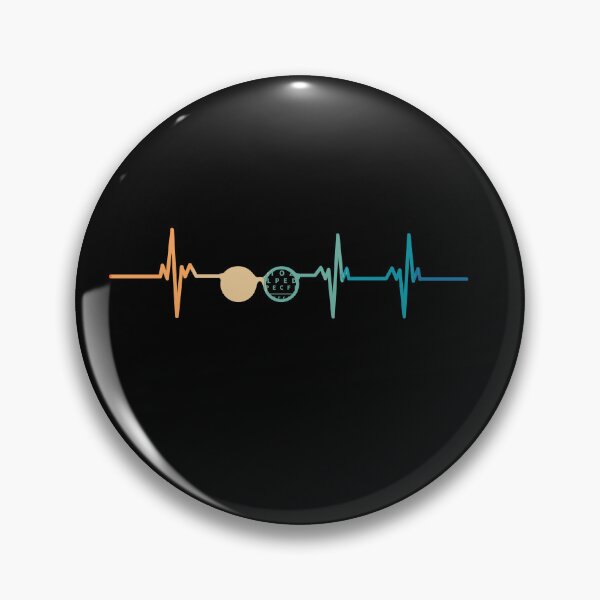 Item preview, Retro optician heartbeat  designed and sold by LU NA.