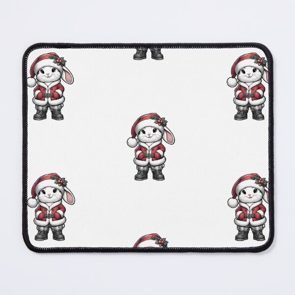 Item preview, ChristmasRabbit in Full Santa Attire designed and sold by KNAA.