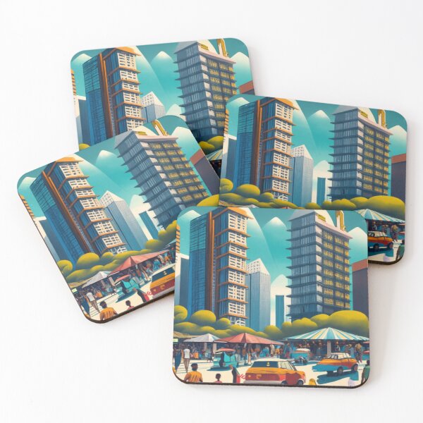 Item preview, Abidjan, the pearl of West Africa designed and sold by ArtsDestination.