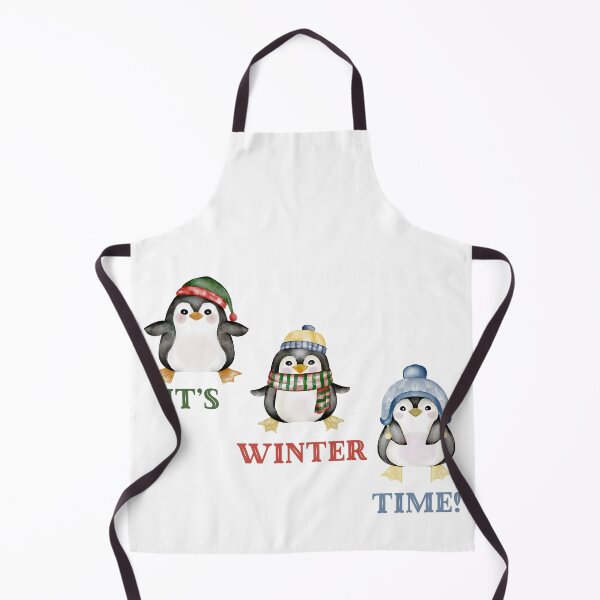 Item preview, It's Winter Time Three Penguins in Winter Outfits designed and sold by moniowate.