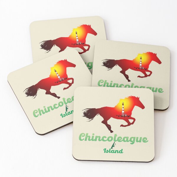 Item preview, Chincoteague Island Horses and Lighthouse designed and sold by antonietta40.