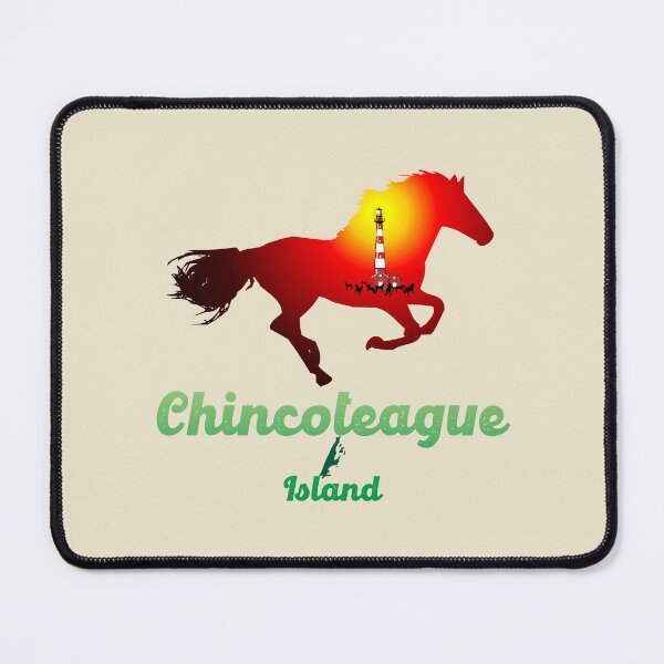 Item preview, Chincoteague Island Horses and Lighthouse designed and sold by antonietta40.