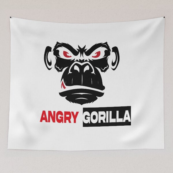 Item preview, Angry Gorilla International Monkey Day Gorilla Lovers Gift designed and sold by AstroShop1.