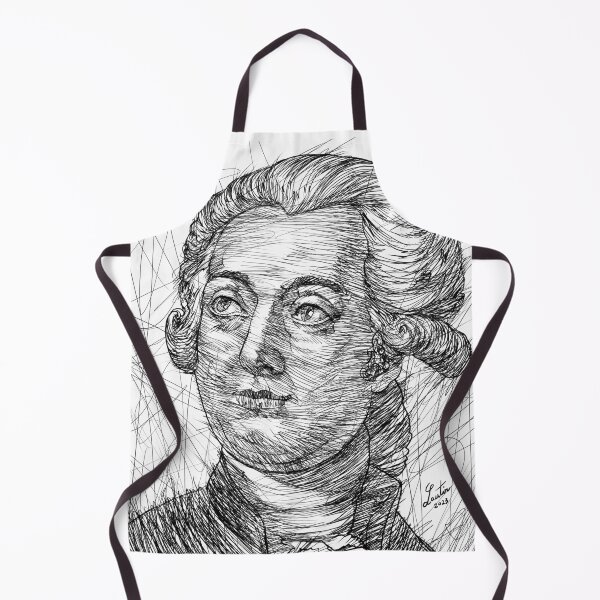 Item preview, ANTOINE LAVOISIER ink portrait designed and sold by lautir.