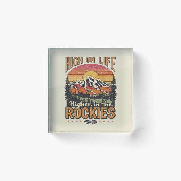 Item preview, Colorado: High On Life Higher In The Rockies designed and sold by UrbanGraphixs.