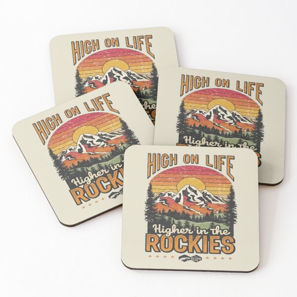 Item preview, Colorado: High On Life Higher In The Rockies designed and sold by UrbanGraphixs.