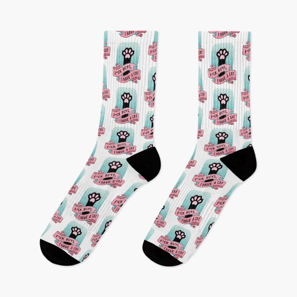 Item preview, Fuck Boys I Have A Cat designed and sold by ObsidianDaz.