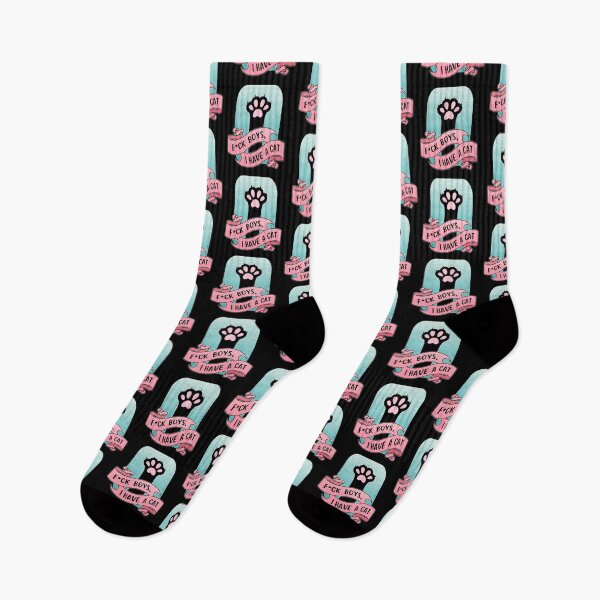 Item preview, Fuck Boys I Have A Cat designed and sold by ObsidianDaz.
