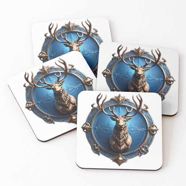 Item preview, Renaissance Reindeer Logo designed and sold by KeopsMurat.