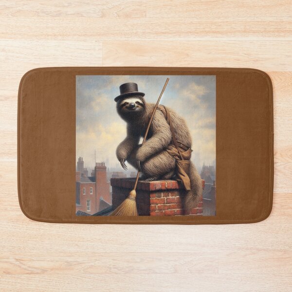 Item preview, Sloth Chimney Sweep designed and sold by CrankyOldDude.