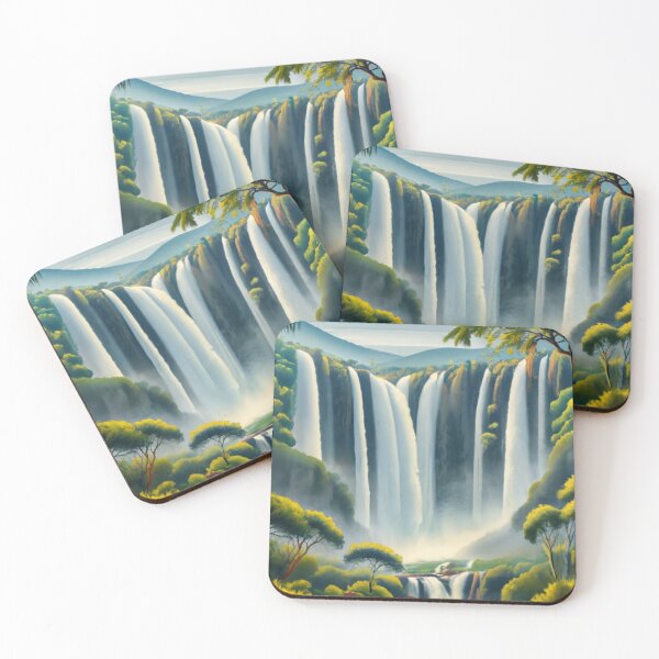 Item preview, The majesty of Zongo Falls designed and sold by ArtsDestination.