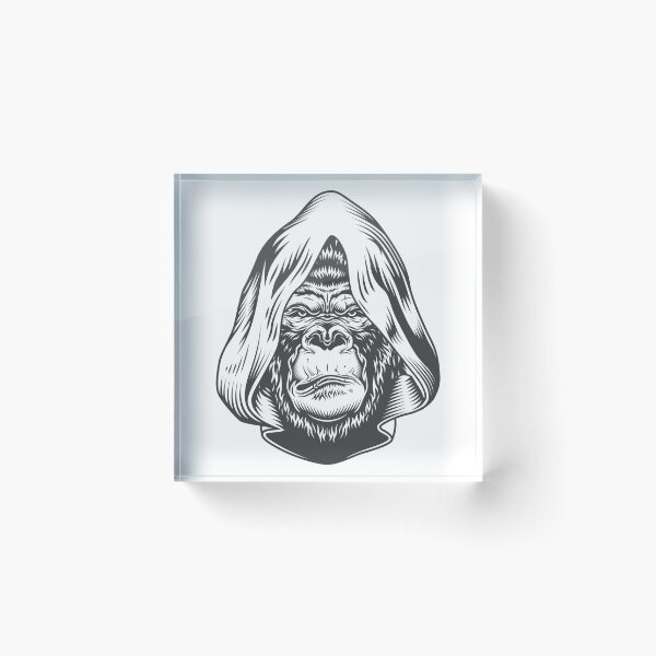Item preview, Serious gorilla head designed and sold by sasa-creations.