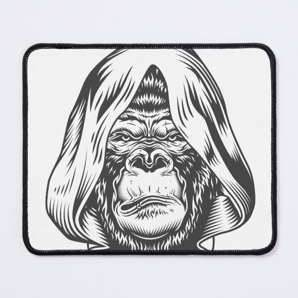 Item preview, Serious gorilla head designed and sold by sasa-creations.