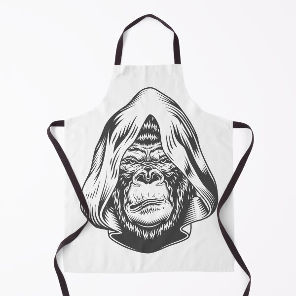 Item preview, Serious gorilla head designed and sold by sasa-creations.