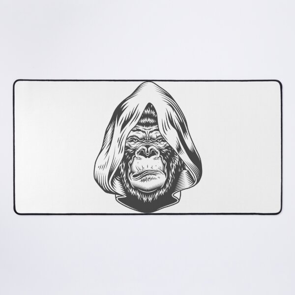 Item preview, Serious gorilla head designed and sold by sasa-creations.