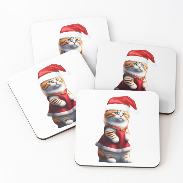 Item preview, cat merry christmas designed and sold by ishopping ★★★★★.