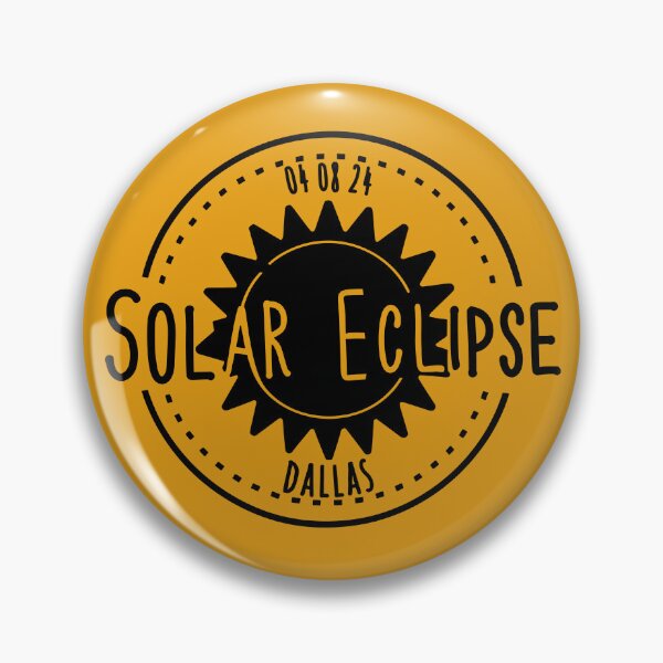 Item preview, Dallas 040824 Total Solar Eclipse 2024 designed and sold by EmeraldeaArt.