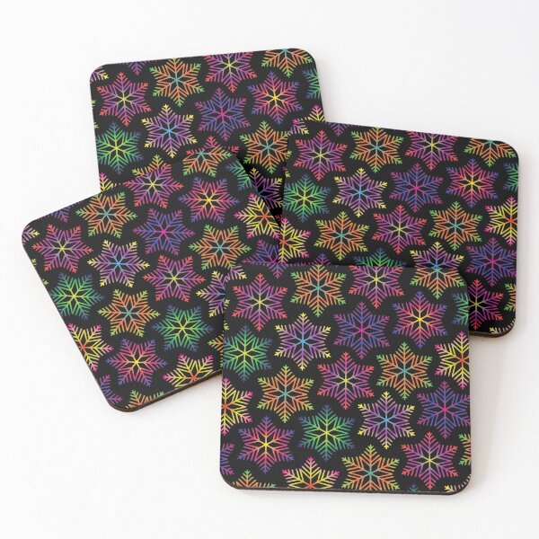 Item preview, Neon Snowflakes designed and sold by Poellis.